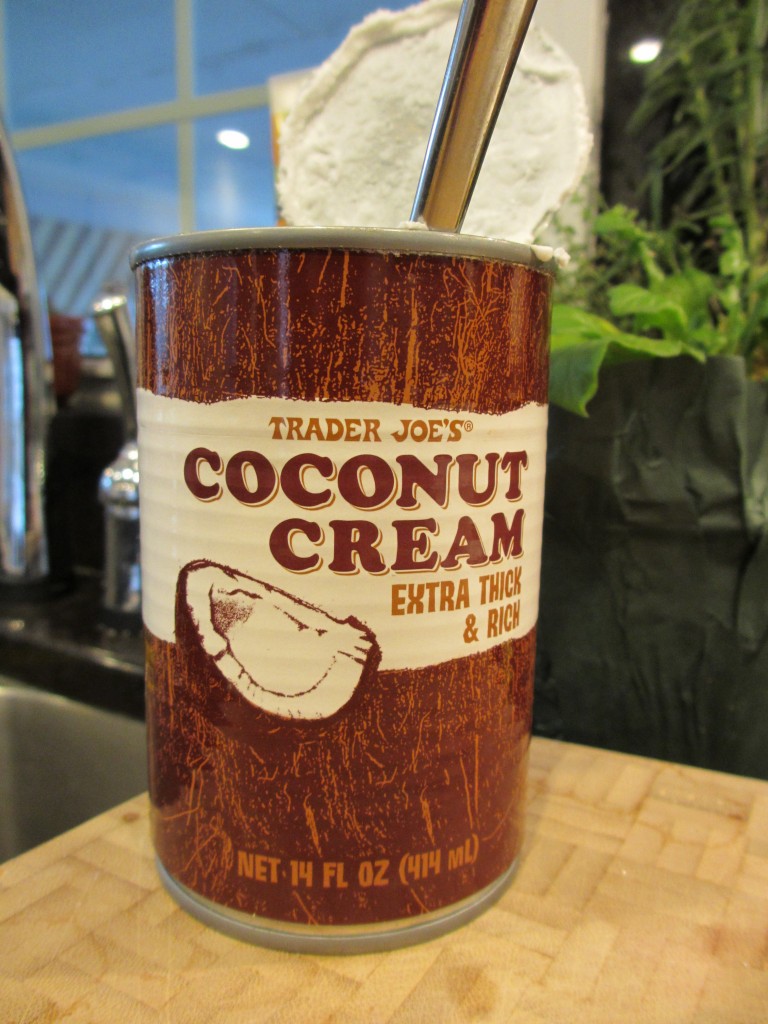 Trader Joe's coconut cream